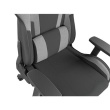 Genesis Eco leather, Fabric, Metal, Nylon with CareGlide coating | Gaming Chair | Nitro 720 | Black/Gray NFG-2096