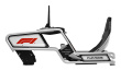 Playseat Formula Intelligence - F1 Edition Universal Mängutool  Padded seat Must, Valge