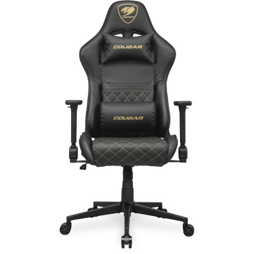 COUGAR Gaming-Stuhl Armor One V2 Gold, Schwarz