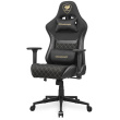 COUGAR Gaming-Stuhl Armor One V2 Gold F, PVC/Stoff, Schwarz