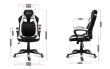 HUZARO FORCE 2.5 White MESH Gaming Chair