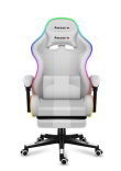 HUZARO FORCE 4.7 RGB White Gaming Chair
