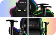 Gaming Chair FOR KID HUZARO RANGER 6.0 RGB MESH