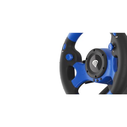 Genesis | Driving Wheel | Seaborg 350 | Blue/Black | Game racing wheel NGK-1566