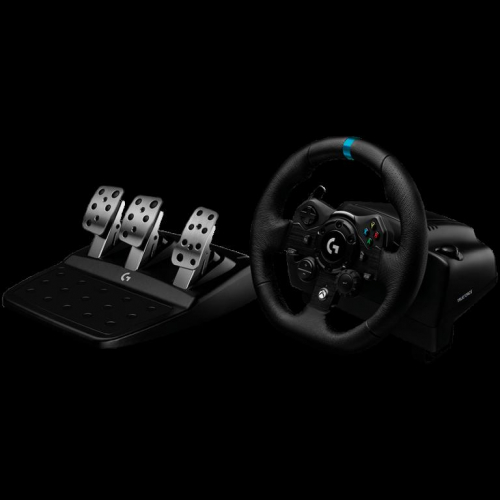 LOGITECH G923 Racing Wheel and Pedals - PC/PS - BLACK - USB