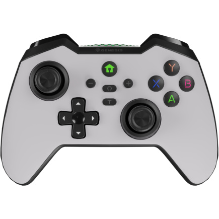 Genesis Gamepad MANGAN 400 kabellos weiß/schwarz (PC/Switch)