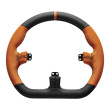 Asetek SimSports GT - rim - closed D, black and orange