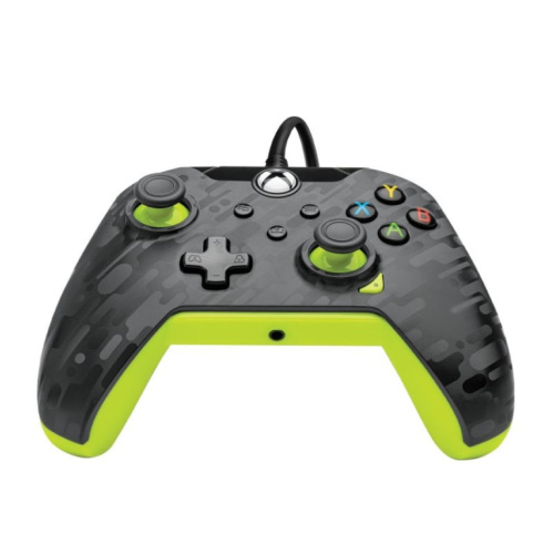PDP Wired Controller: Electric Carbon - Xbox Series X|S, Xbox One, Xbox, Windows 10/11