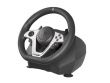 GENESIS Seaborg 400 Black, Silver USB Steering wheel + Pedals Nintendo Switch, PC, PlayStation 4, Playstation 3, Xbox 360, Xbox One, Xbox One S, Xbox One X