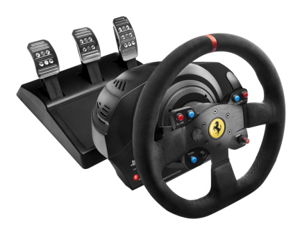 Thrustmaster T300 Ferrari Integral Racing Wheel Alcantara Edition Must Steering wheel + Pedals Analogue / Digital PC, PlayStation 4, Playstation 3