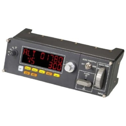 Logitech Multi Panel Flight simulator instrument panel wired for PC