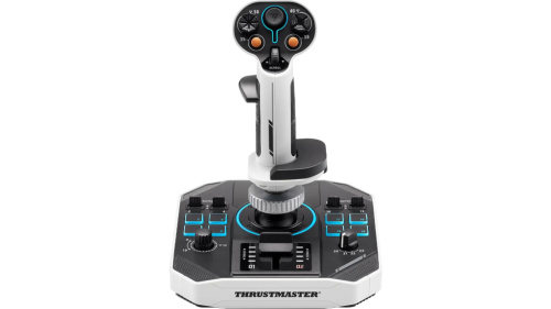 Thrustmaster Sol-R 1 Must, Valge USB Flightstick Analogue / Digital PC
