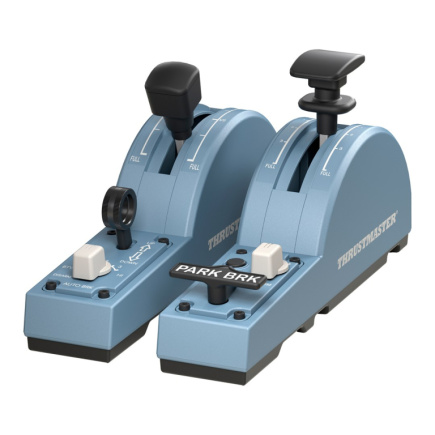 Thrustmaster TCA Quadrant Add-On Airbus Edition Must, Blue Flight Sim PC