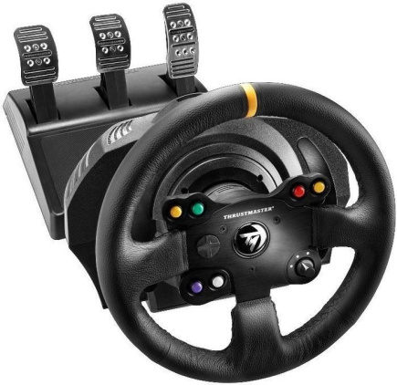 Thrustmaster 4460133 Gaming Controller Черный Steering wheel + Pedals PC, Xbox One