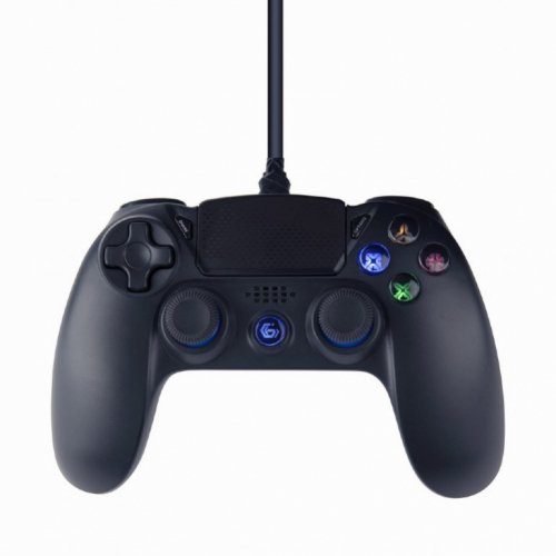 Gembird JPD-PS4U-01 Gaming Controller Black USB Gamepad Analogue PC, PlayStation 4