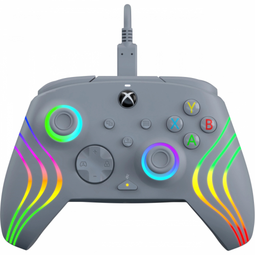 PDP Controller kabelgebunden Afterglow Wave grau XBOX Serie