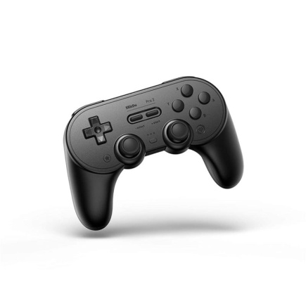 8Bitdo Pro 2, must - Juhtmevaba pult / 6922621505051