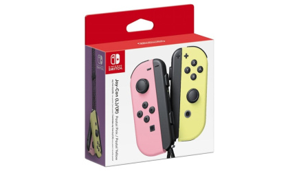 Nintendo 10011583 Gaming Controller Pink, Yellow Bluetooth Gamepad Analogue / Digital Nintendo Switch, Nintendo Switch OLED