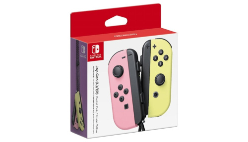 Nintendo 10011583 Gaming Controller Pink, Yellow Bluetooth Gamepad Analogue / Digital Nintendo Switch, Nintendo Switch OLED