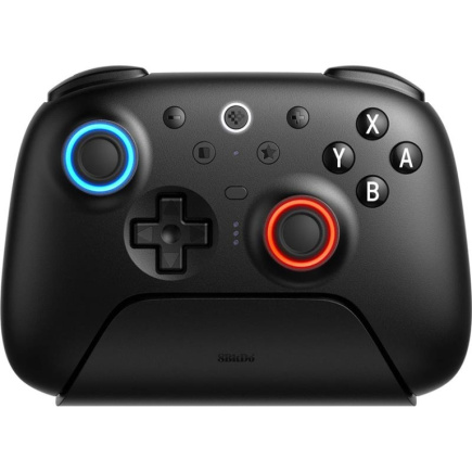 Pult 8BitDo PC/SWITCH/SWITCH2 Ultimate 2 + Charger (W), must / 6922621507086