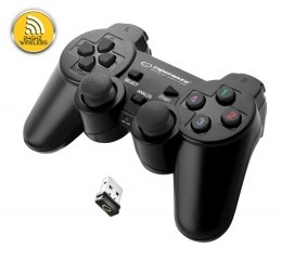 Esperanza EGG108K Gaming Controller Must USB 2.0 Gamepad Analogue / Digital PC, Playstation 3