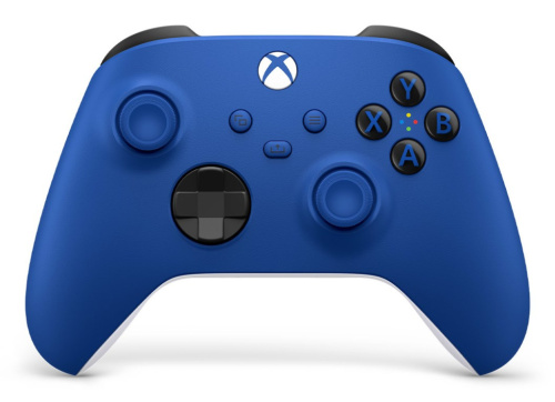 Microsoft Xbox Wireless Controller Blue Bluetooth/USB Gamepad Analogue / Digital Xbox One, Xbox One S, Xbox One X
