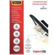 Fellowes | Laminating Pouch PREMIUM | A4 | Glossy | Thickness: 125 micron, Qty Per Pack: 100 pcs; Ideal for notices, craft materials, signage and frequently handled documents; Compatible with all laminator brands