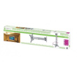 Techly Arm for projector 110-190cm ceiling, 15kg, silver