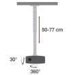 Techly Universal projector ceiling mount 50-77cm 15kg