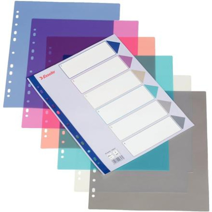 Sourcing | Divider, PP, A4+, 6pcs | 20647