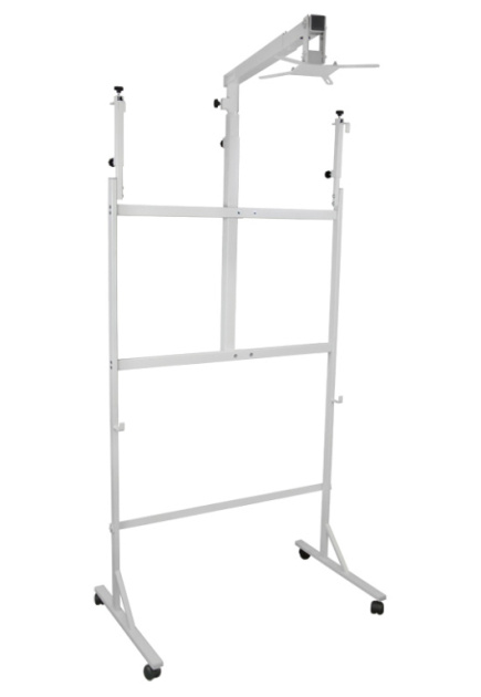 Avtek Interactive whiteboard mobile stand with projector arm