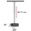 Techly Support Projector Ceiling Extension 500-770 mm Белый ICA-PM 104MW