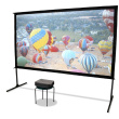 Elite Screens Outdoor 16:9 299*168cm Yard Master2 Dual silb.