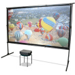 Elite Screens Outdoor 16:9 299*168cm Yard Master2 Dual silb.