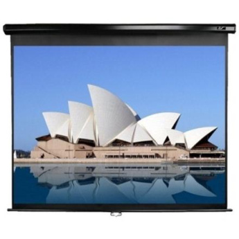 Elite Screens | Manual Series | M113UWS1 | Diagonal 113 '' | 1:1 | Viewable screen width (W) 203 cm | Black