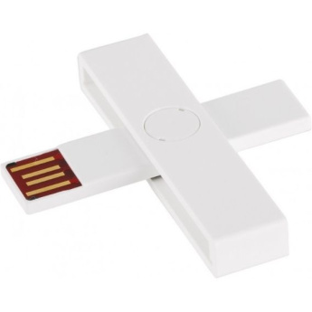 PLUSS ID must ID-kaardilugeja +ID WHITE