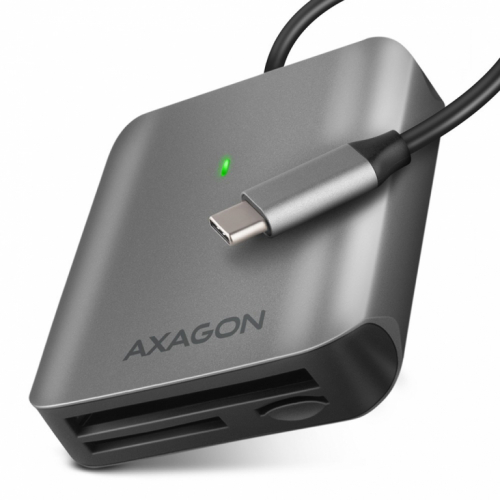 AXAGON AXAGON CRE-S3C, USB-C 3 .2 GEN 1 external card, UHS-II cards support