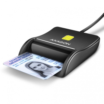 AXAGON AXAGON CRE-SM3N reader Smart card USB 1.3m cable