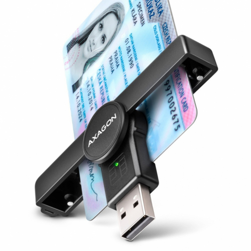 AXAGON CRE-SMPA USB smart card reader / ID reader