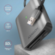 AXAGON CRE-S3 External card reader USB-A 3.2 Gen 1, 3-slot & lun SD/microSD/CF, UHS-II OTG