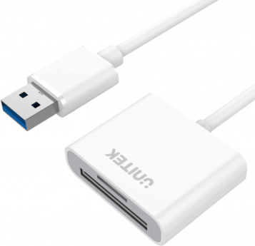 Unitek Y-9321 - Card reader (SD, microSD, SDHC, microSDHC, SDXC, microSDXC) - USB 3.0 
