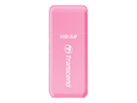 TRANSCEND card reader USB 3.1 Gen 1 SD/microSD pink