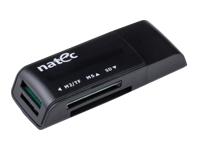 NATEC NCZ-0560 Natec Card Reader MINI ANT 3 SDHC, MMC, M2, Micro SD, USB 2.0 Black