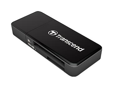 MEMORY READER FLASH USB3 BLACK/TS-RDF5K TRANSCEND