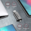 AXAGON AXAGON CRE-SAC USB card reader SD/microSD, USB