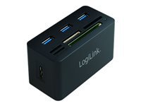 LOGILINK CR0042 LOGILINK - USB 3.0 Hub with All-in-One Card Reader