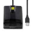 Qoltec Intelligent smart ID card reader, USB type C