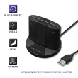 Qoltec Intelligent ID chip card reader SCR 0632, USB