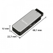 Hama Card reader SD/microSD USB 3.0 silver