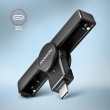 AXAGON CRE-SMPC USB-C smart card reader